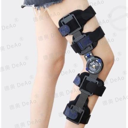 DA334-8  護(hù)膝(帶鎖定，碳纖，支條可調(diào)節(jié))